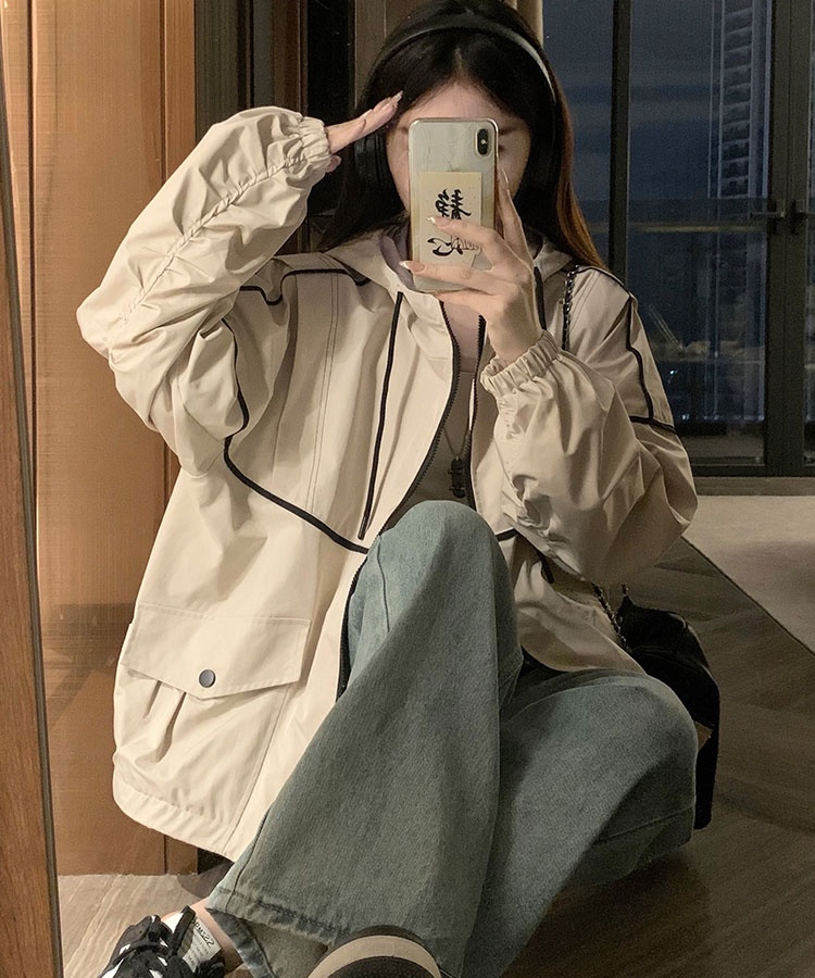 Short Casual shirts hooded fashionable coat