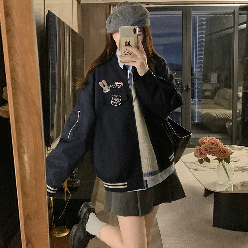 College style baseball uniforms American style jacket