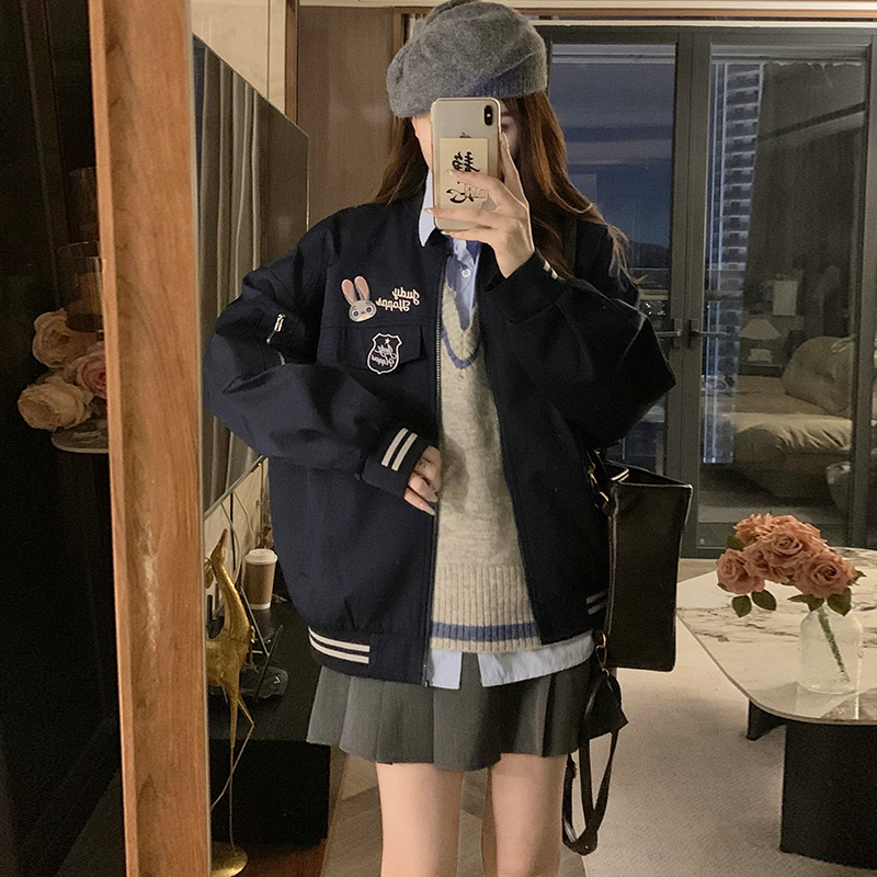 College style baseball uniforms American style jacket