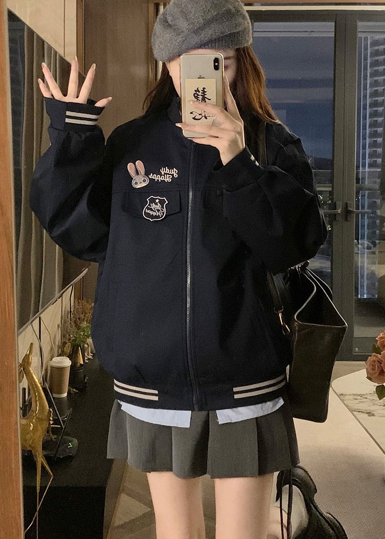 College style baseball uniforms American style jacket