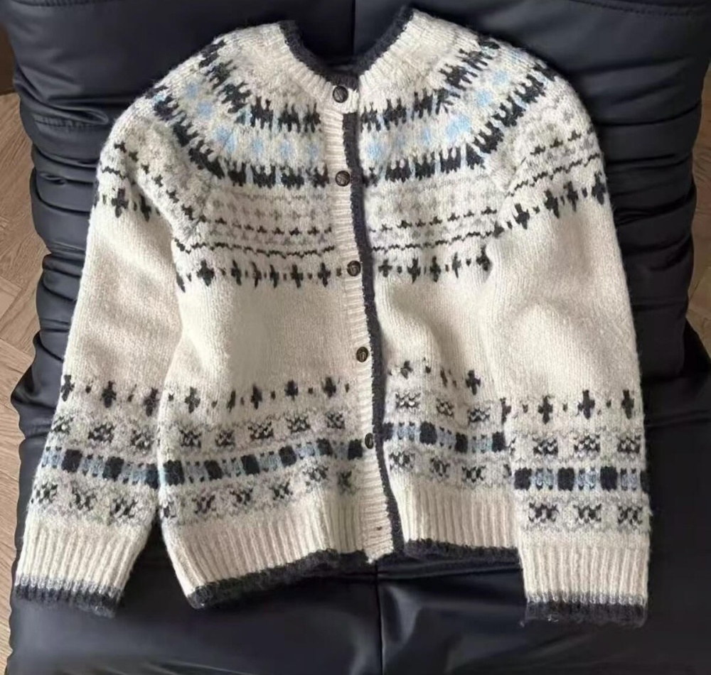 Autumn and winter cardigan all-match sweater for women