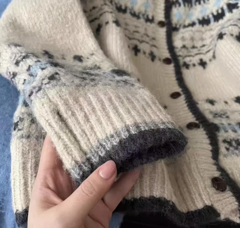 Autumn and winter cardigan all-match sweater for women