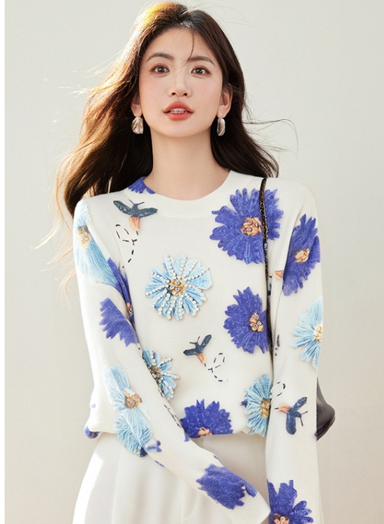 Knitted loose bottoming sweater slim wool shirts