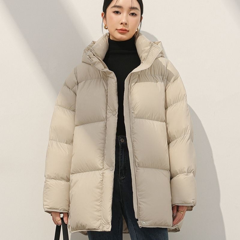 Loose cotton coat thick bread clothing for women