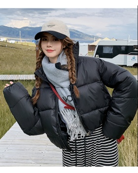 Thick European style bread clothing down coat for women