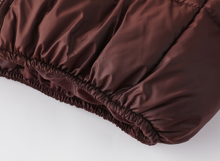 Thick European style bread clothing down coat for women