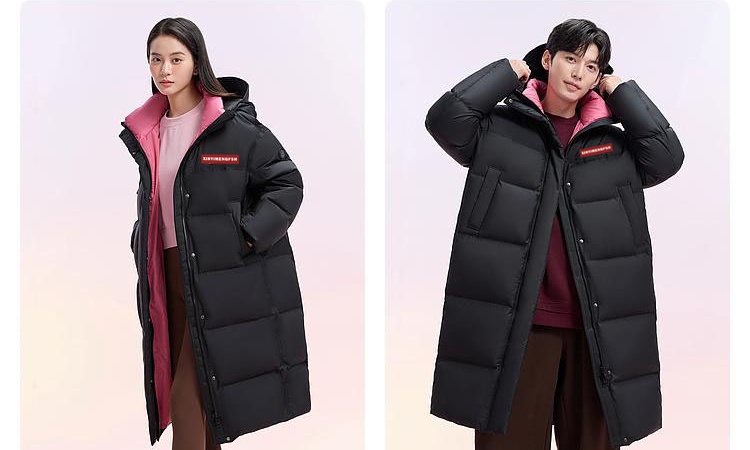 Down Korean style cotton coat loose winter coat