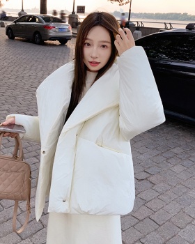 Western style niche cotton coat short coat for women
