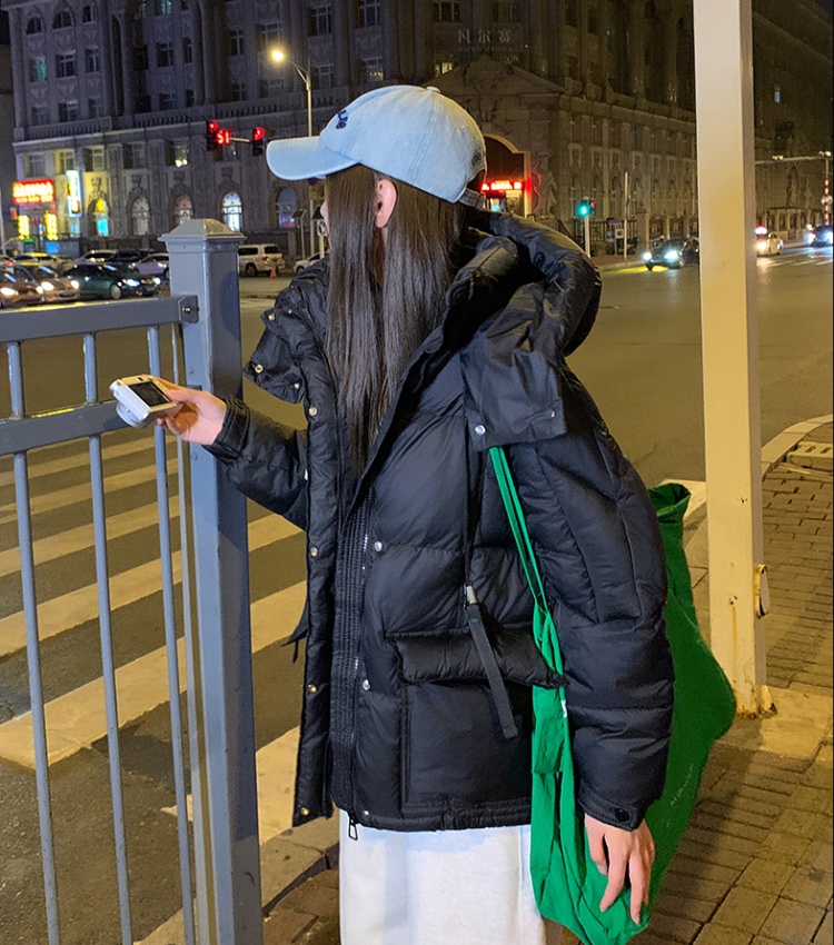 Winter short coat Korean style mixed colors cotton coat