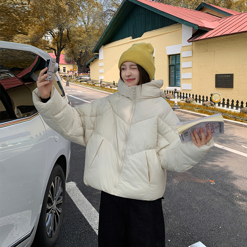 Short thermal cotton coat winter fashion coat for women
