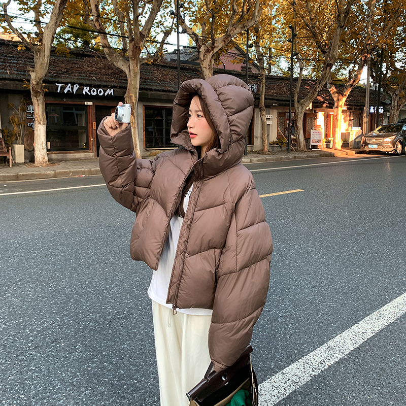 Short thermal cotton coat winter fashion coat for women