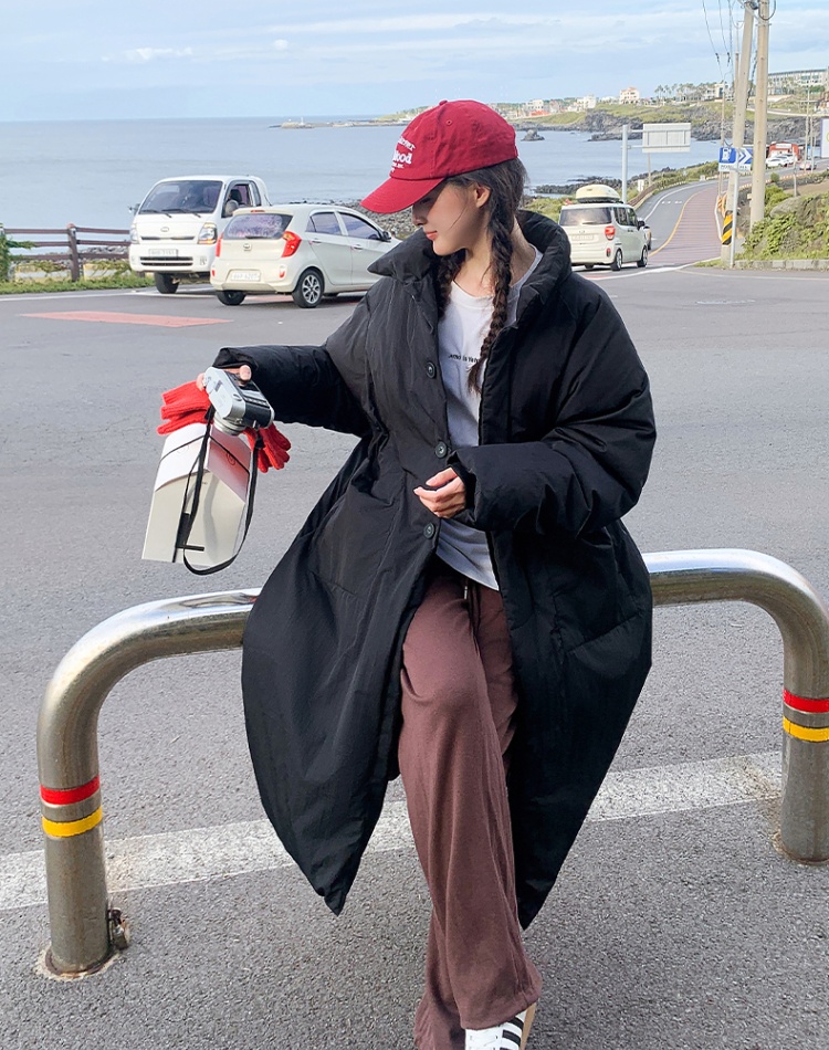 Loose winter cotton coat Casual coat for women