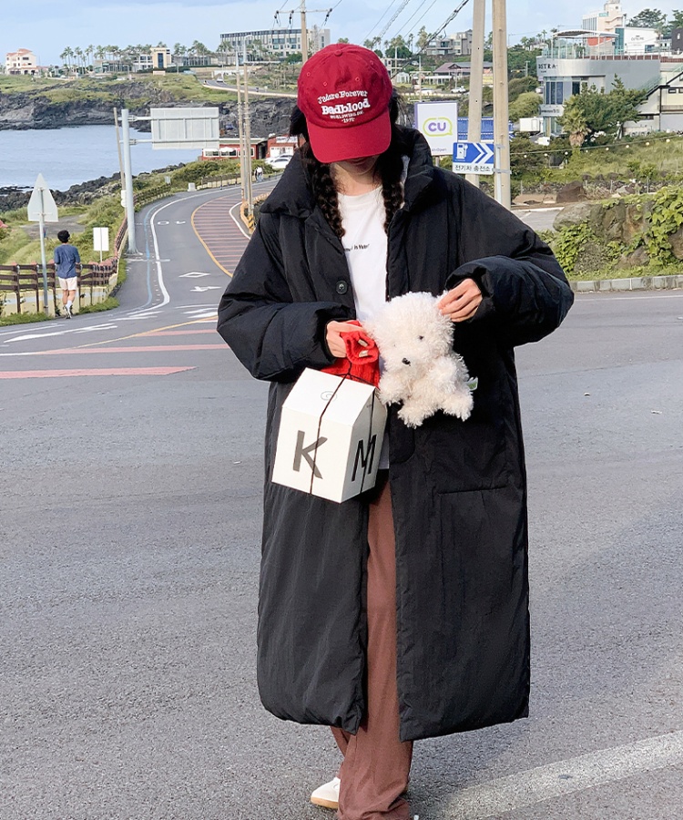 Loose winter cotton coat Casual coat for women