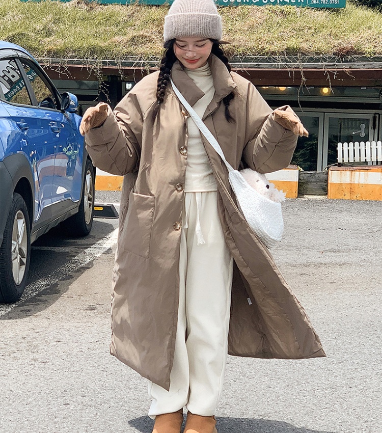 Loose winter cotton coat Casual coat for women