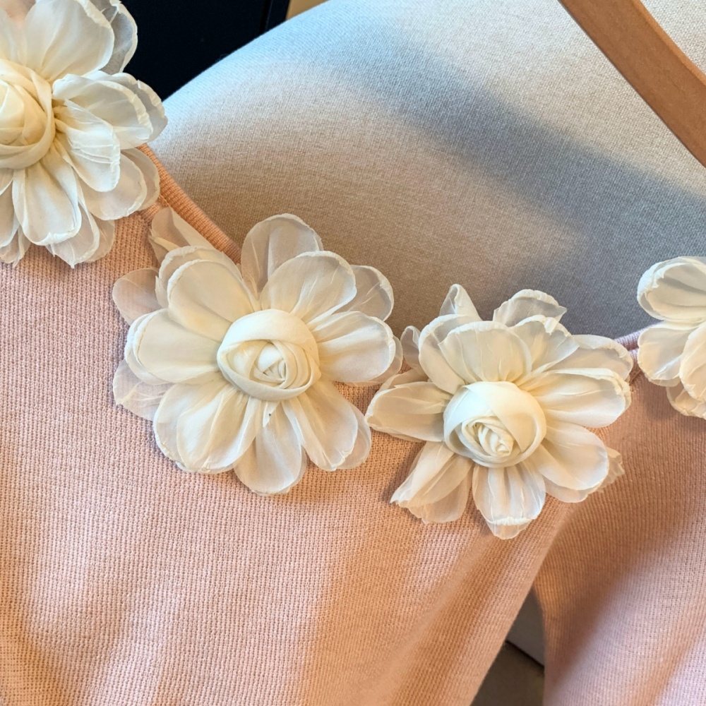 Pinched waist bottoming sweater France style tops