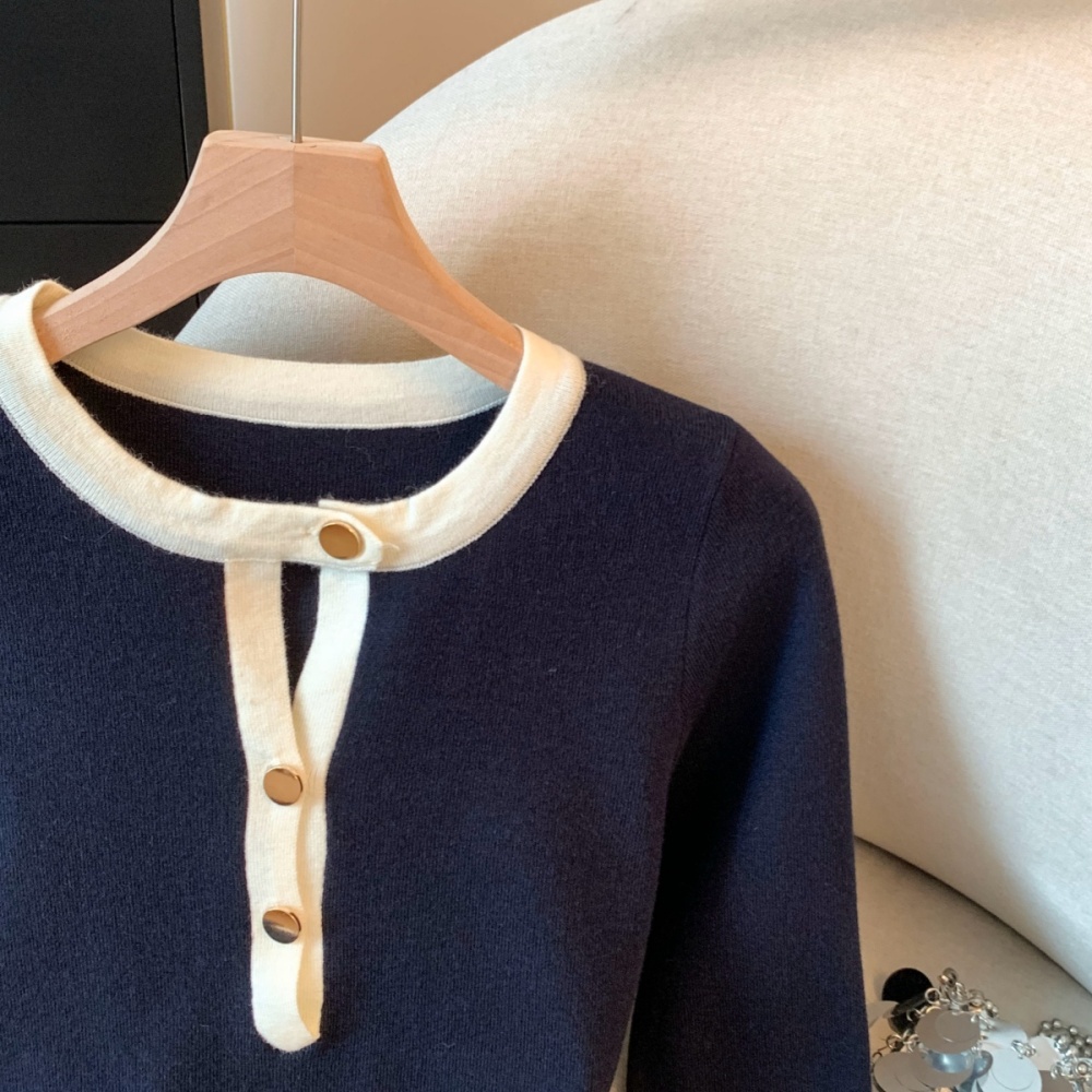 Long sleeve tops bottoming shirt for women