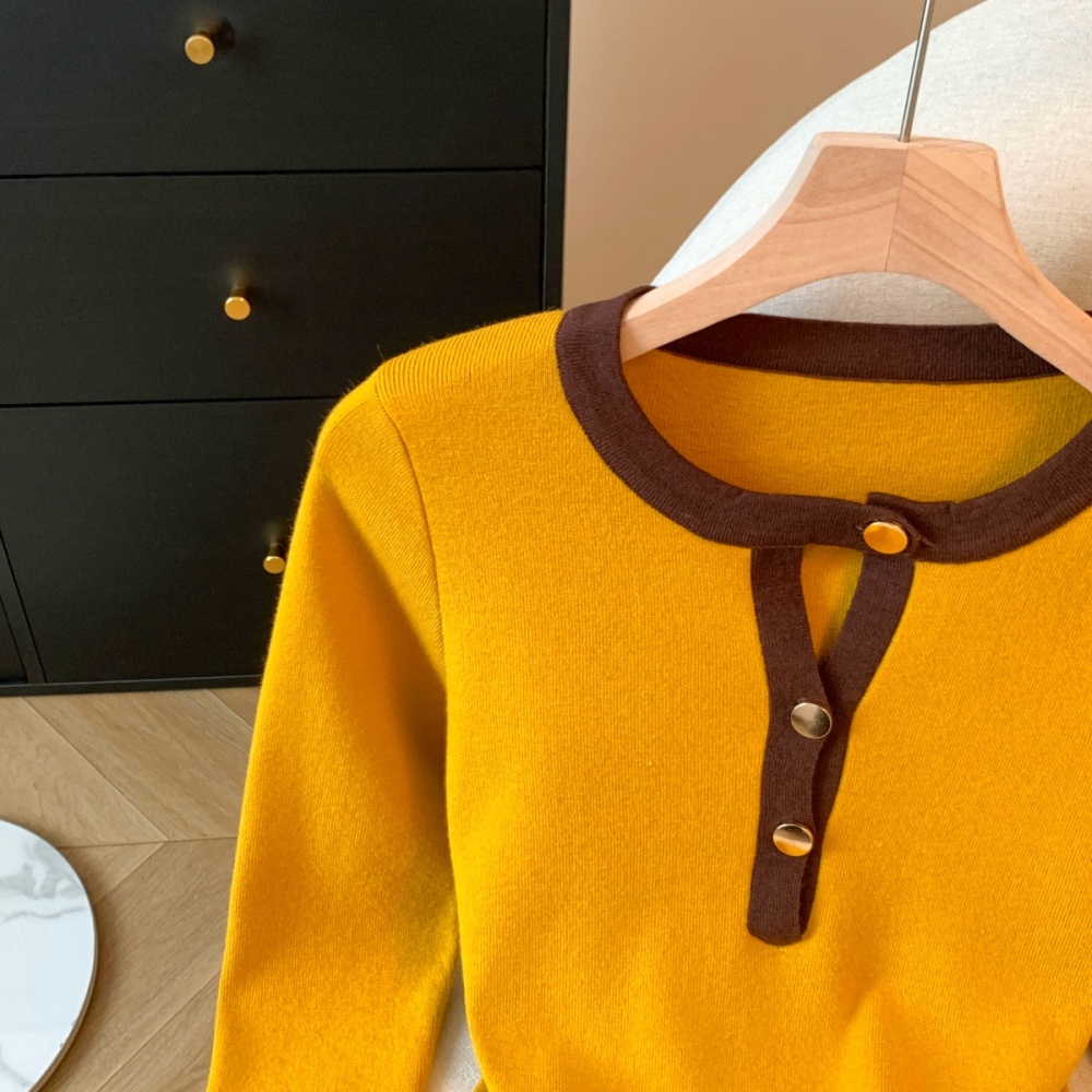 Long sleeve tops bottoming shirt for women