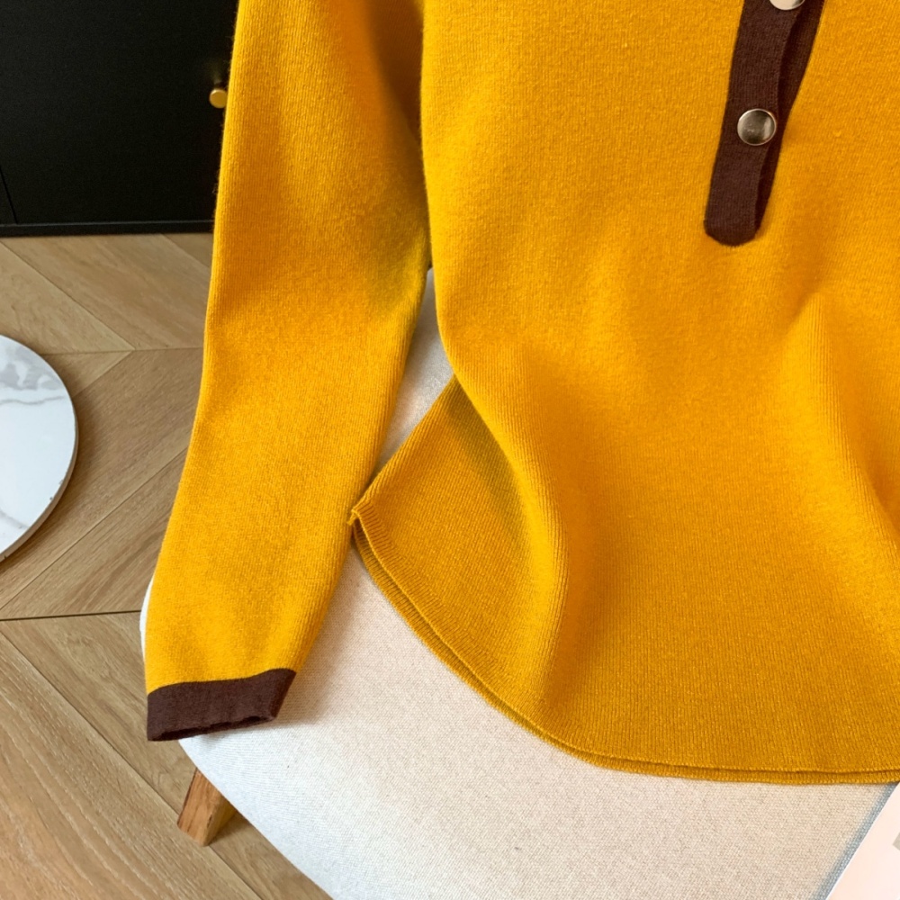 Long sleeve tops bottoming shirt for women