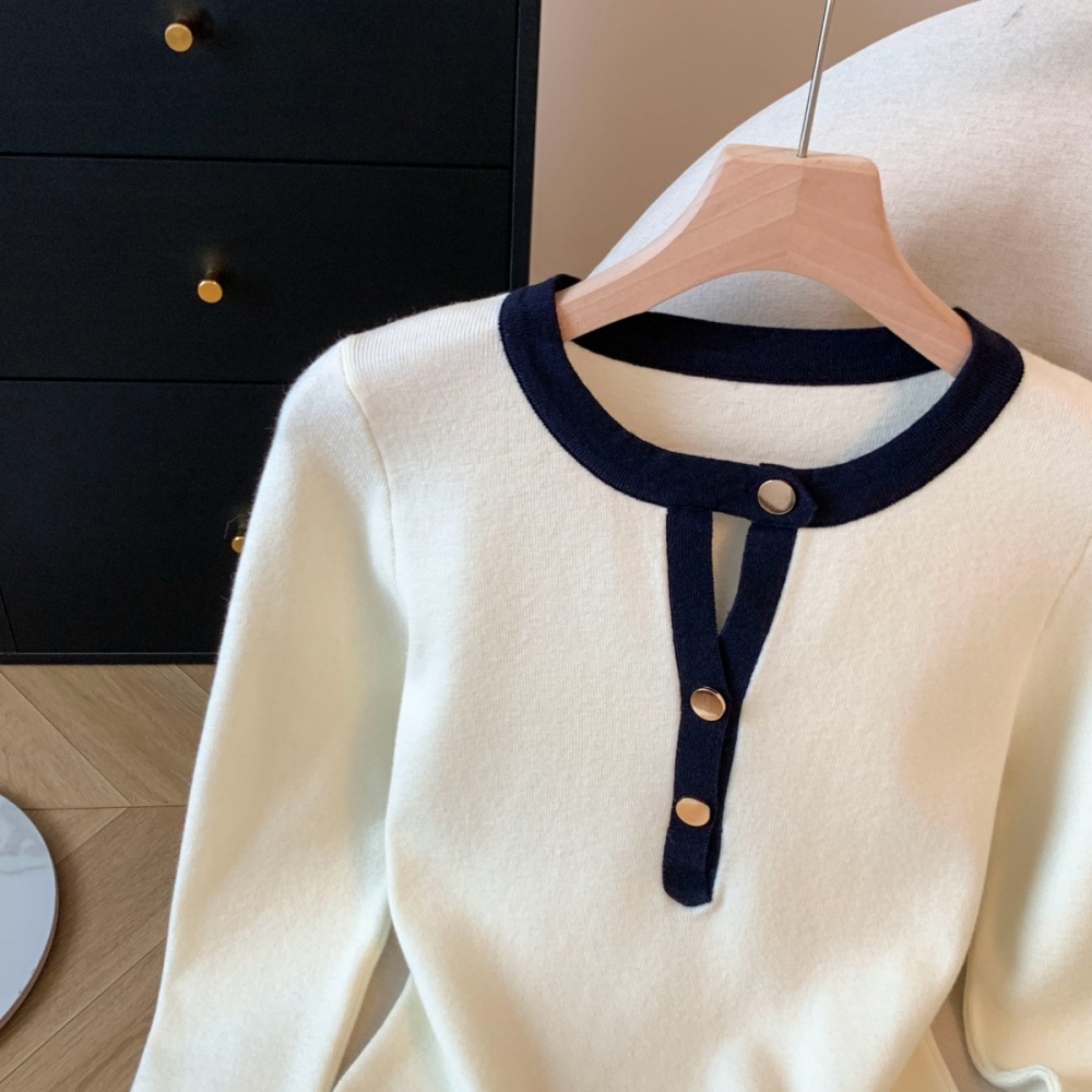 Long sleeve tops bottoming shirt for women