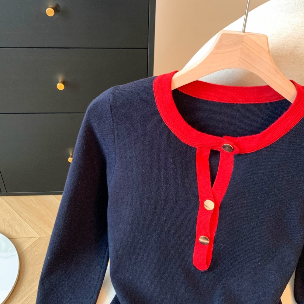 Long sleeve tops bottoming shirt for women
