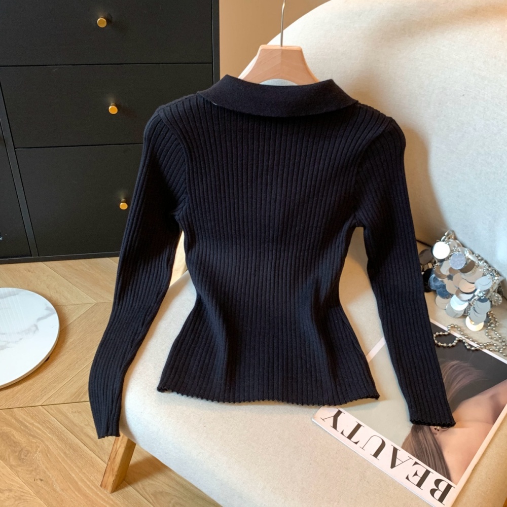 Show young scarves long sleeve sweater for women