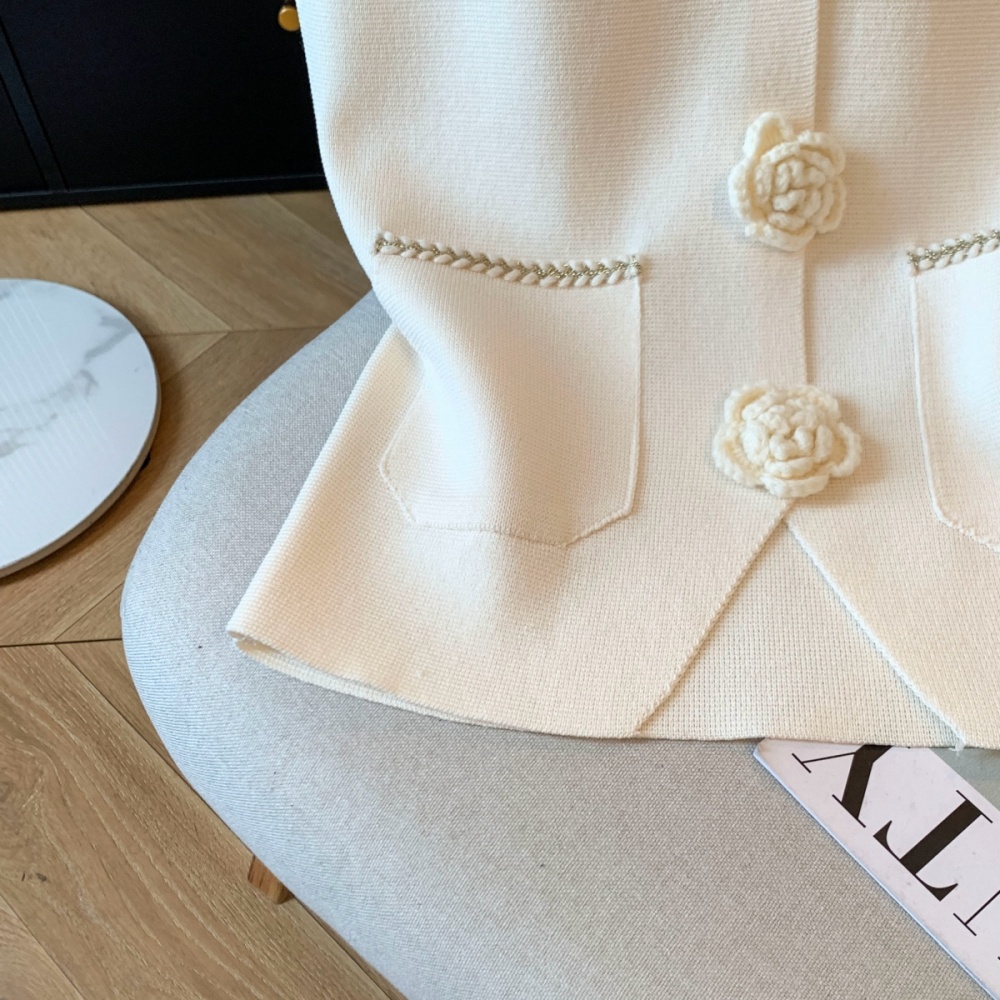 V-neck ice silk small shirt Western style vest for women
