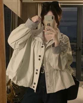 Lazy bud unique work clothing loose Korean style coat