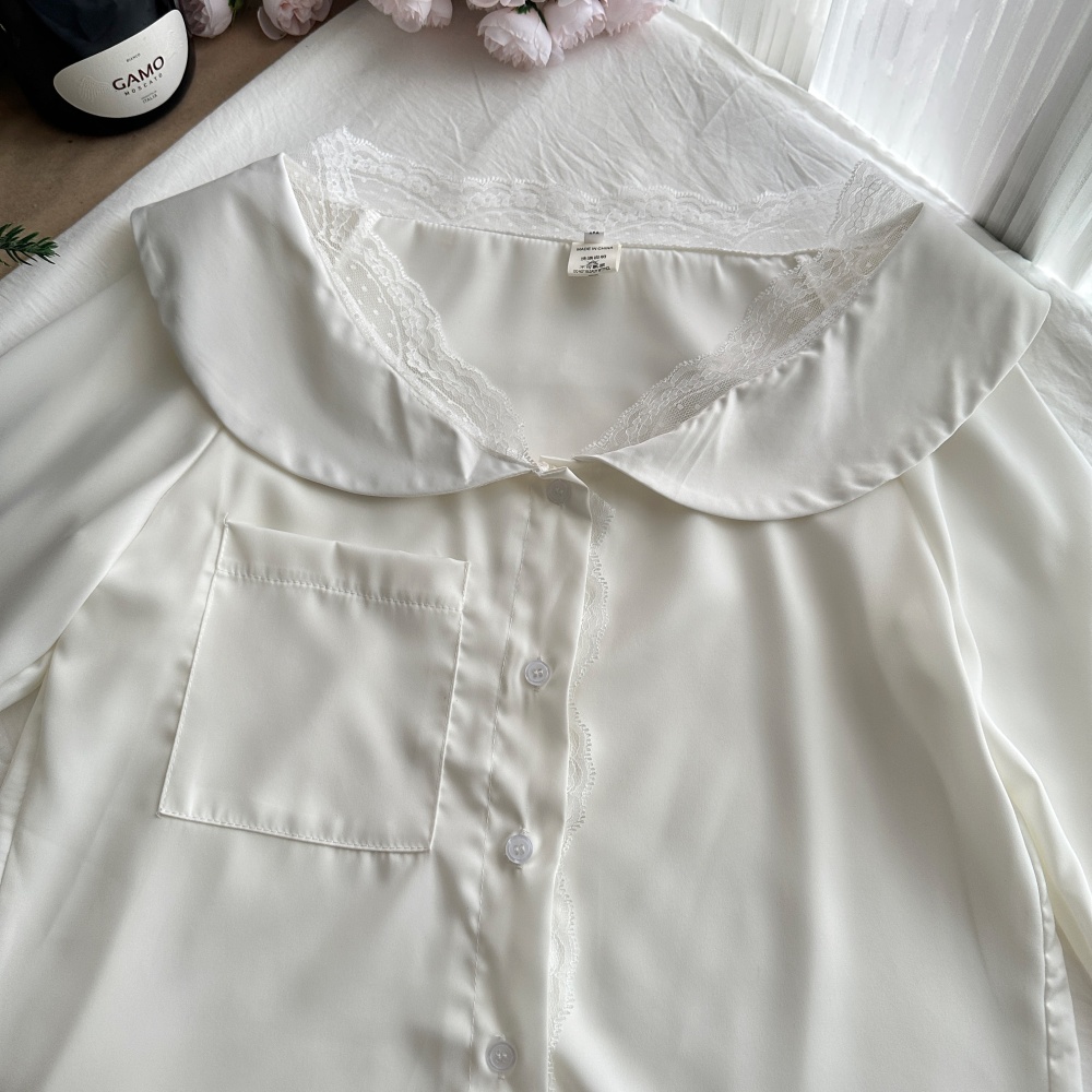 All-match autumn skirt temperament shirt 2pcs set