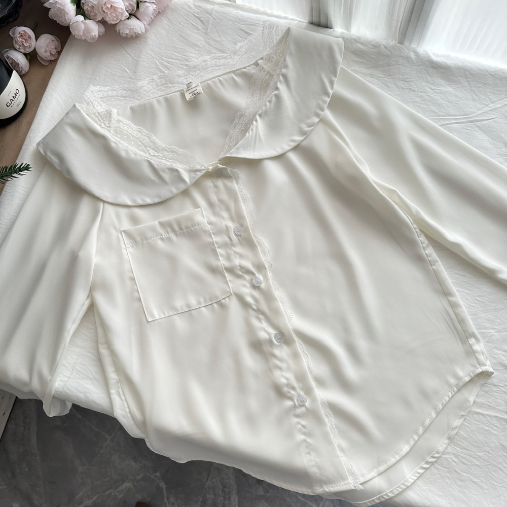 All-match autumn skirt temperament shirt 2pcs set