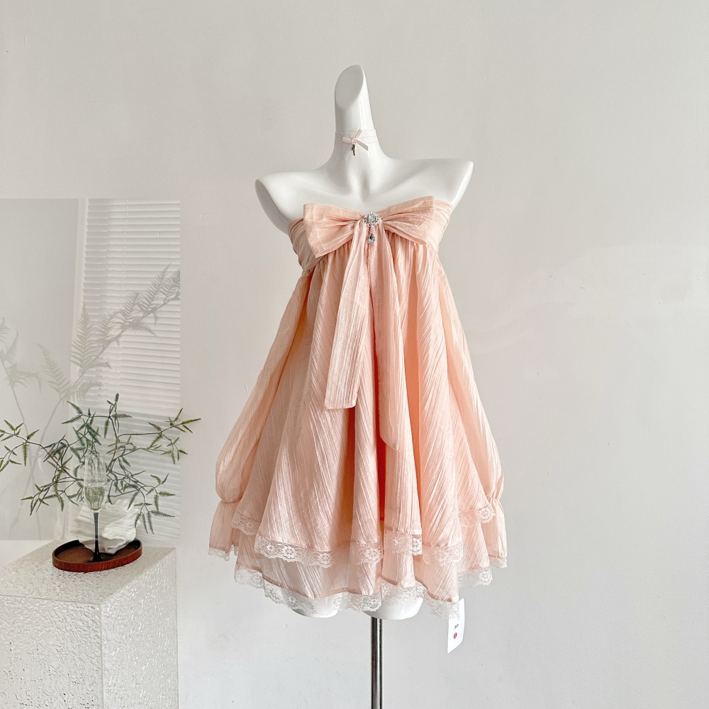 Loose autumn slim short skirt sweet summer tops a set