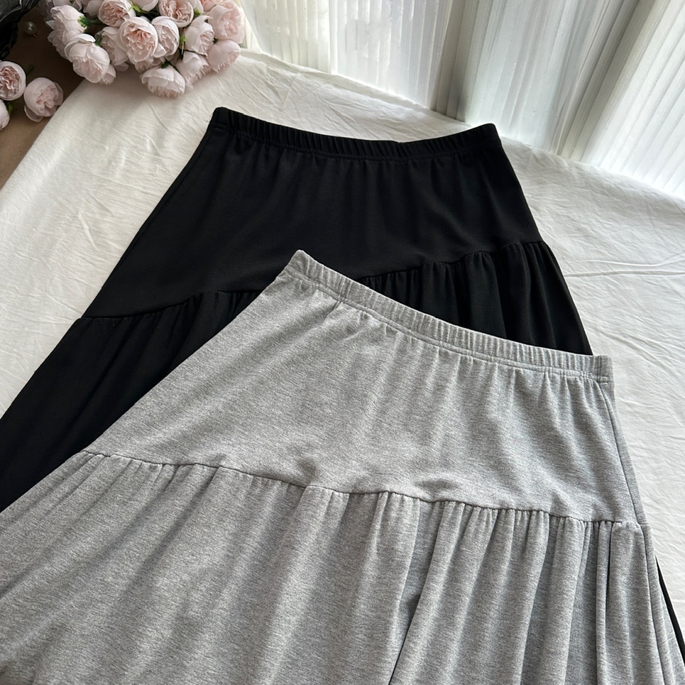 Strapless slim tops summer skirt a set for women