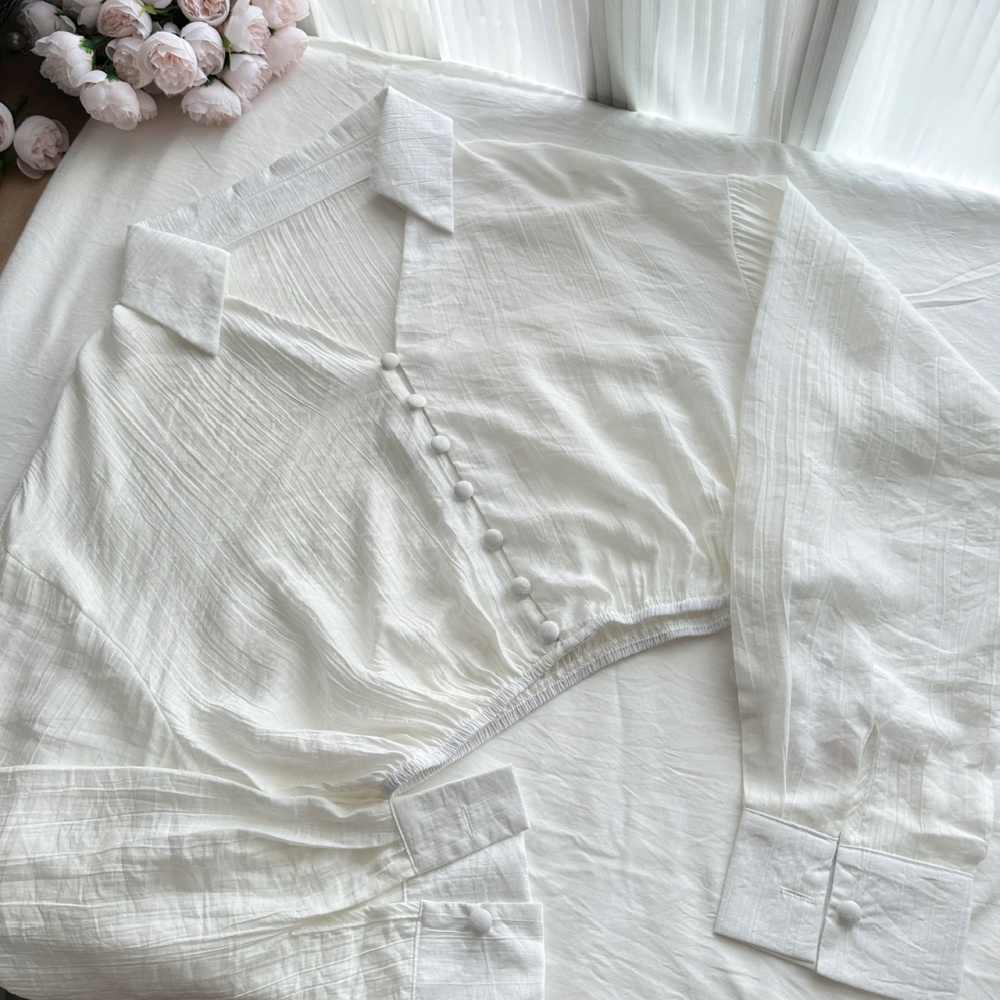 Lace summer short skirt sling sunscreen shirt 3pcs set