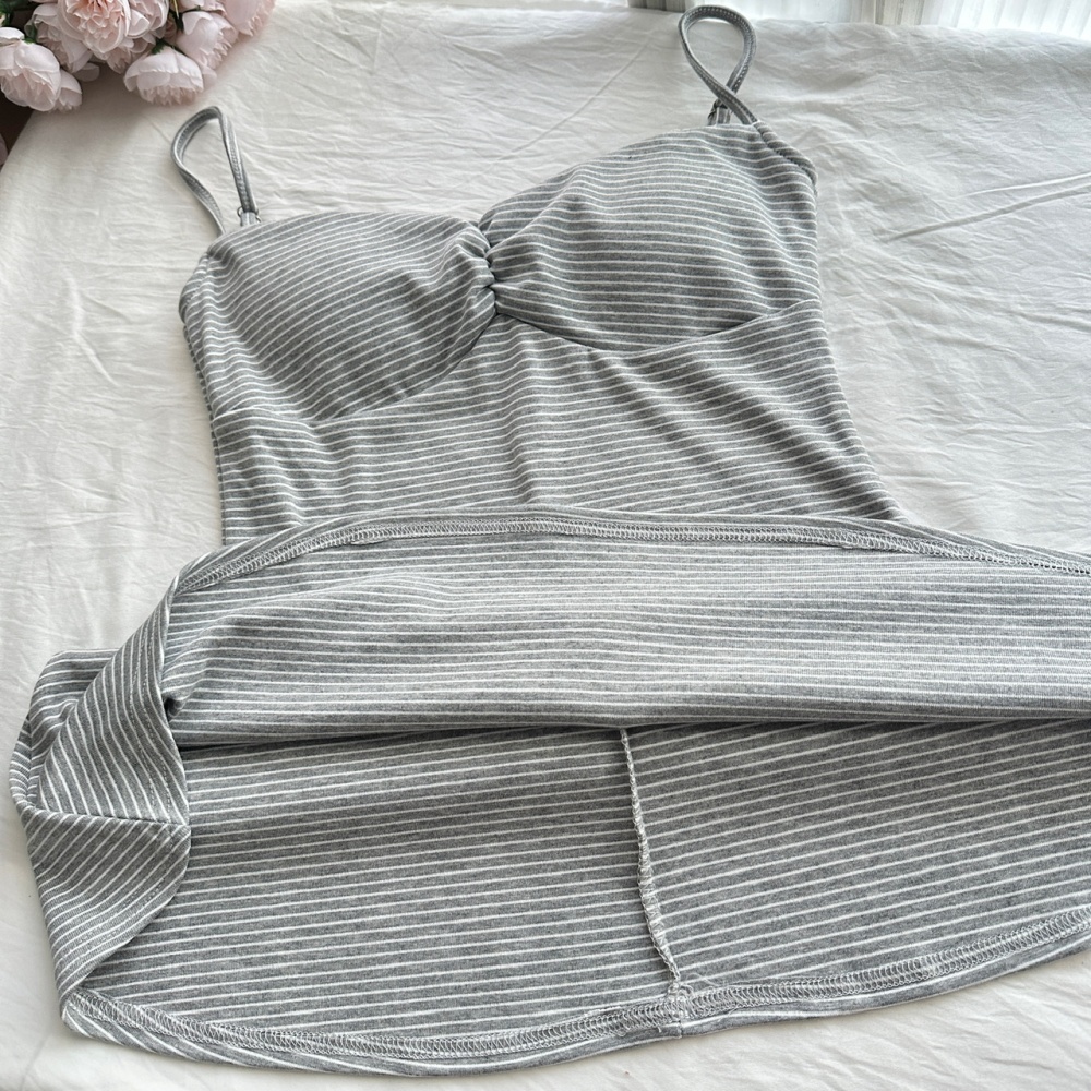 Slim fold cardigan sling dress a set for women