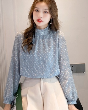 Colors stereoscopic small shirt elegant art tops