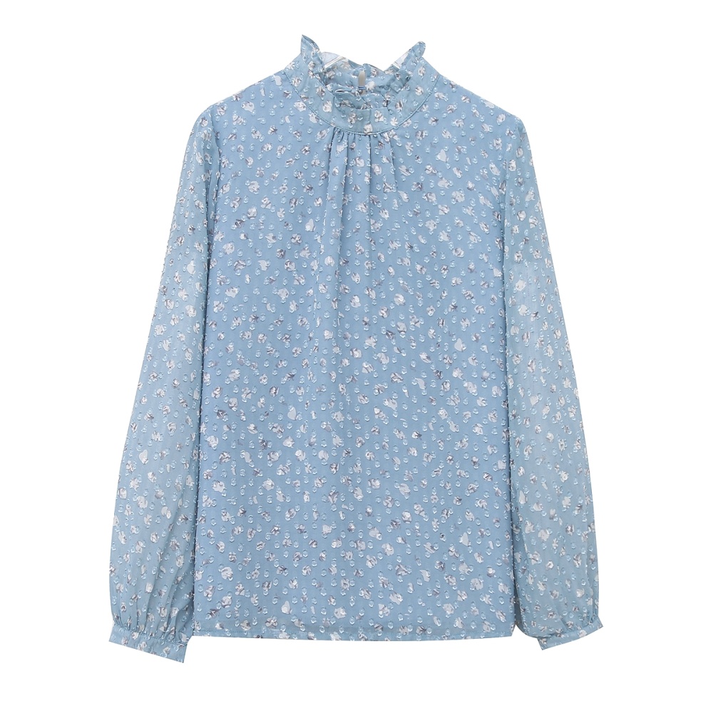 Colors stereoscopic small shirt elegant art tops