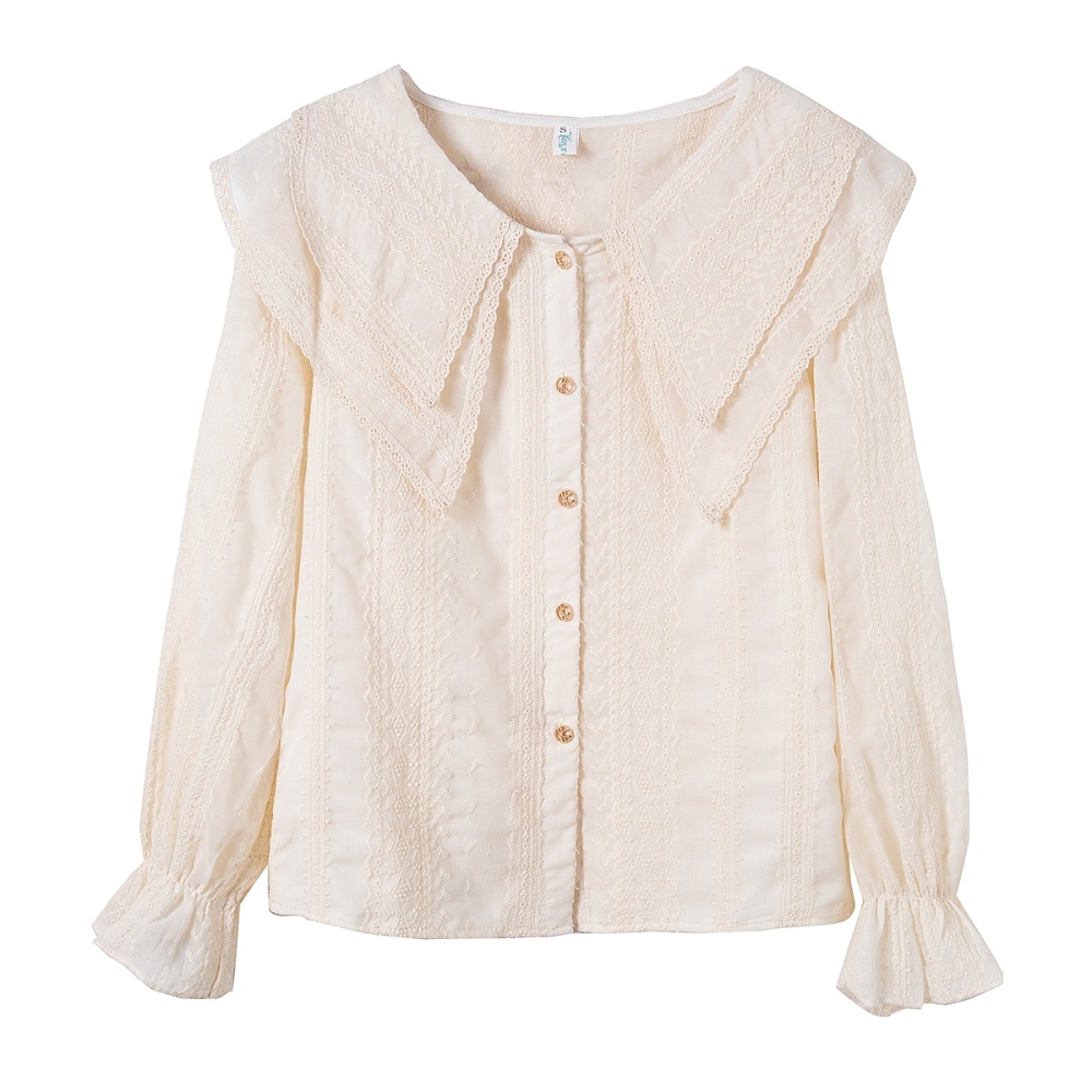 Long sleeve autumn tops bottoming shirt for women