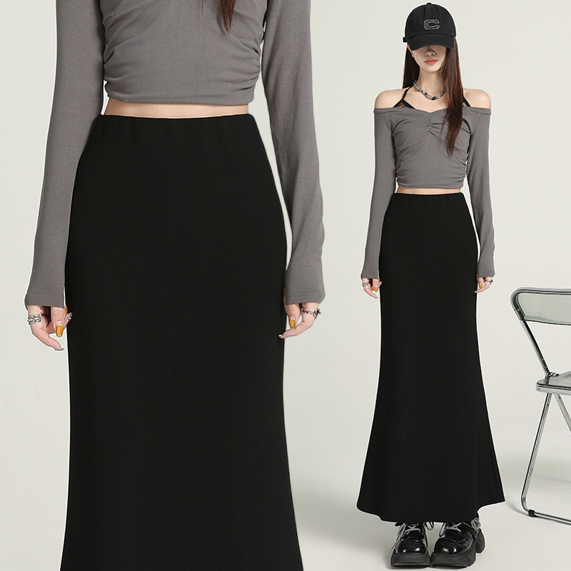 All-match package hip skirt long business suit for women