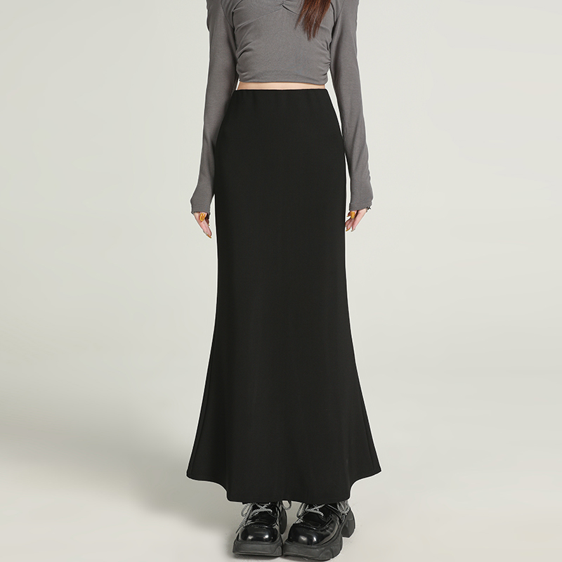 All-match package hip skirt long business suit for women