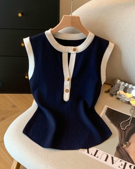 Slim loose sleeveless vest summer thin tops