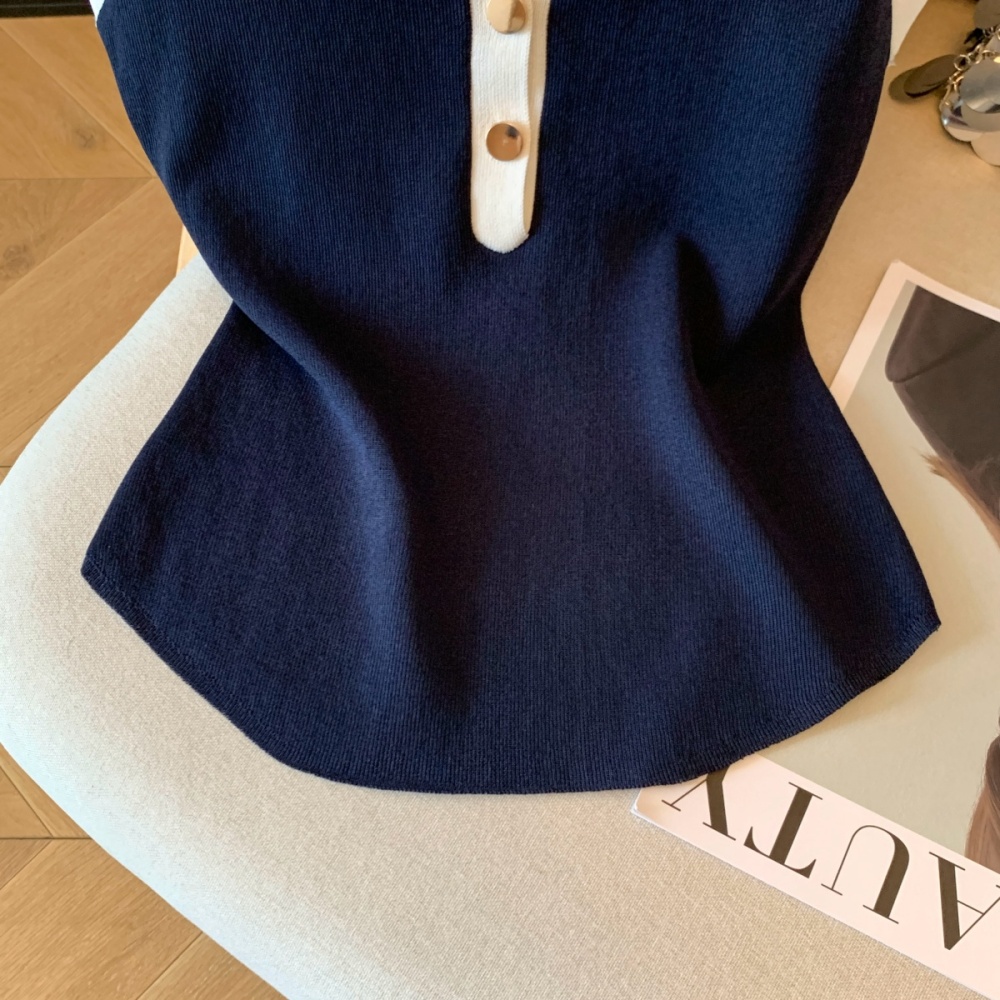 Slim loose sleeveless vest summer thin tops