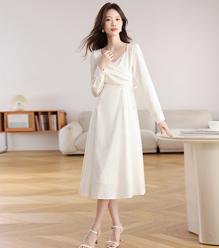 Autumn Chinese style formal dress unique dress