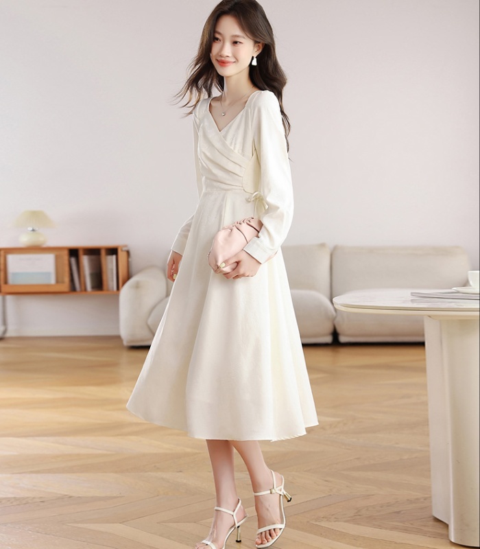 Autumn Chinese style formal dress unique dress