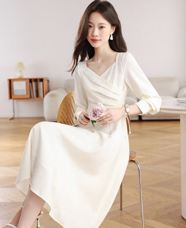 Autumn Chinese style formal dress unique dress