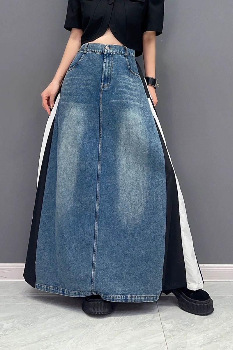 Temperament skirt all-match one-piece for women