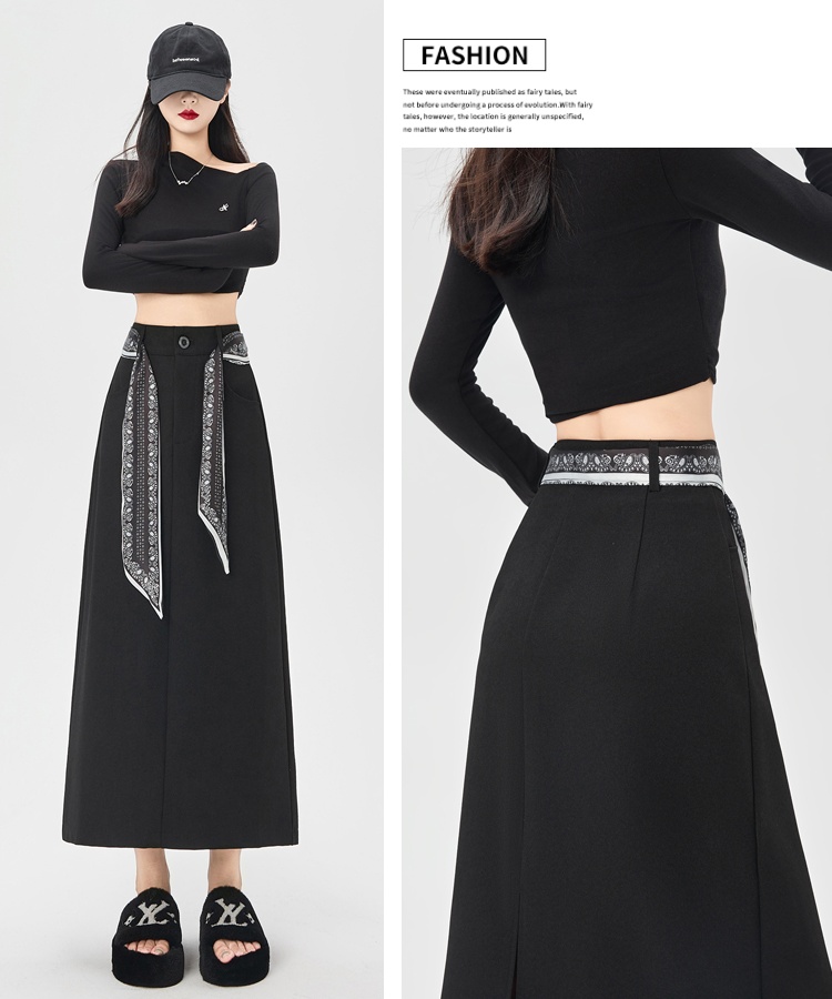 After the split one step skirt package hip skirt