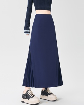 High waist autumn business suit A-line skirt for women