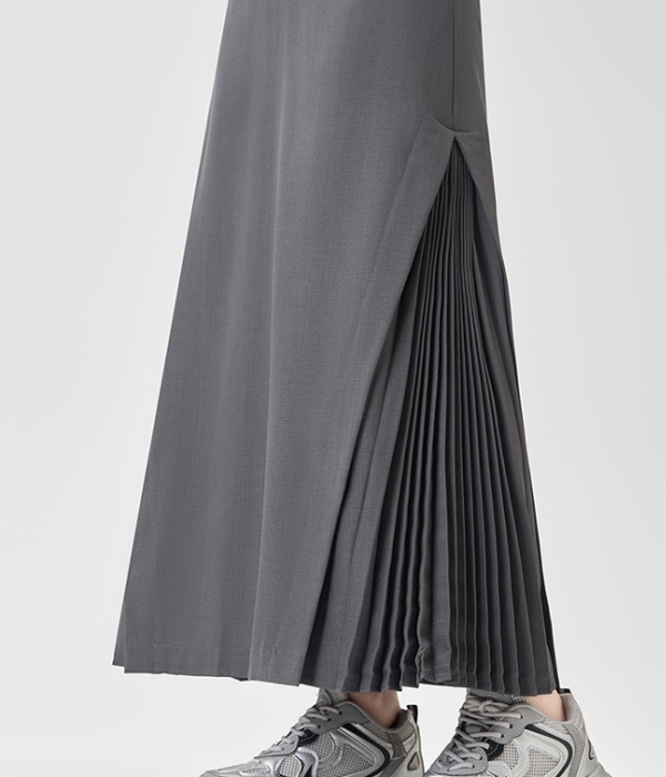 High waist autumn business suit A-line skirt for women