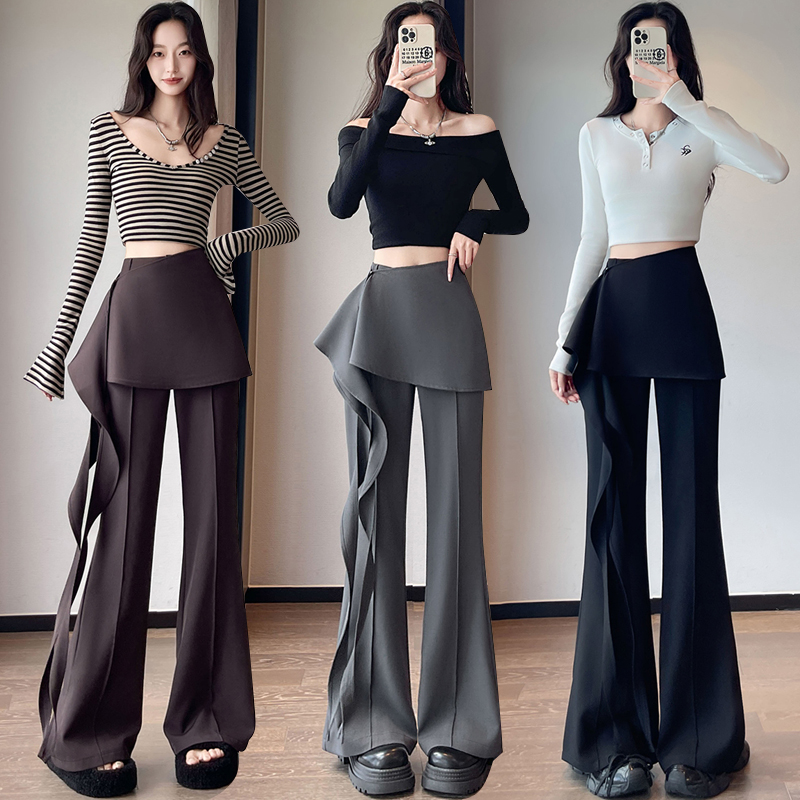 Apron business suit autumn culottes for women