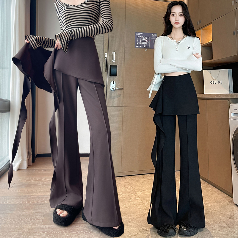 Apron business suit autumn culottes for women