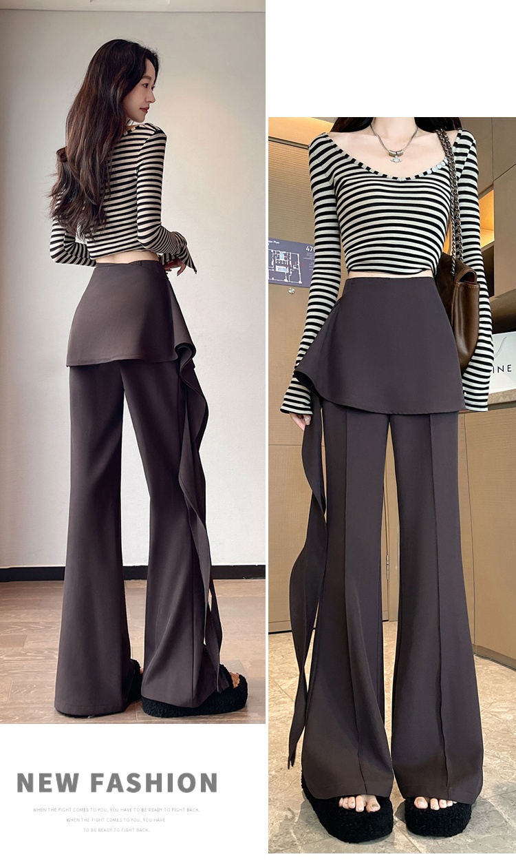 Apron business suit autumn culottes for women